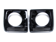 Scheinwerfer Abdeckungen Rahmen MIT E-Zeichen Tagfahrlicht Schwarz für Mercedes G-Klasse W463 1990-2012 ed32