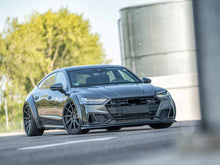 Lüftungsgitter Nebelscheinwerfer Blenden Gitter Schwarz für Audi A7 C8 S Line S7 18+