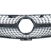 Schwarz Kühlergrill Diamantgrill Front Grill für Mercedes Benz M Klasse ML W166 ML 300 2011-2015 fg97