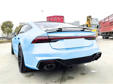 Diffusor Auspuff Endrohr für AUDI A7 Heckdiffusor S7 C8 Sportback S Line 18-21