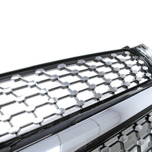 Diamantgrill Kühlergrill Front Grill Schwarz & Silber für Mercedes V-Klasse W447 2014-2019 Vor MOPF