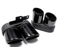 Diffusor Auspuff Schwarz für AUDI A6 Heckdiffusor C8 mit S-Line Limo 18-21 di133