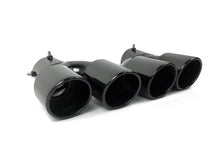Schwarz Endrohre Auspuff Blenden für BMW G20 G21 G22 G42 M Sport 19+ et308