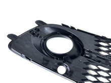 Schwarz Chrom Nebelscheinwerfer Gitter Blenden Grill für AUDI Q5 8R S Line 13-17 fg336