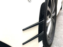 Lufteinlässe Flaps Canards vorne Schwarz Glanz für Mercedes Benz W177 AMG Line A35 AMG ab 2018 pz21