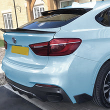 Schwarz Heckstoßstange Diffusor Lippe Abdeckung Für BMW X6 F16 Sport 14-19