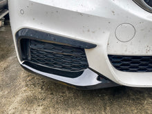 Front Spoiler Splitter Ecken Ansätze Schwarz Passend für BMW 5er G30 G31 M Sport Paket 2017-2020 Vor LCI