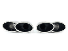 Silber Auspuffblende Endrohre Blenden Passend für AUDI BMW Mercedes Universal 60-63mm et264