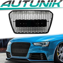 Glänzend Schwarz Wabengrill Kühlergrill Grill für AUDI A5 S5 8T B8 Sportback Coupe Facelift 2012-2016