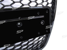 RS6 Optik Schwarz Wabengrill Kühlergrill Front Grill für AUDI A6 4F C6 S6 ohne PDC 04-11 fg221