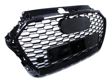 Schwarz Grill Kühlergrill Wabengrill für AUDI A3 S3 8V ohne ACC S Line MOPF 16-20 fg164