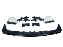 Heckdiffusor Auspuff Schwarz für Mercedes CLS Diffusor W218 C218 AMG Line 15-18 Facelift