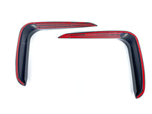 Front Stoßstange Blende Aero Flaps Flics Scharz Passend für BMW X3 G01 M Sport Paket 17-20