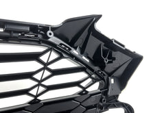 Kühlergrill Frontgrill Wabengrill Schwarz für Audi A4 S4 B9 S-Line Facelift 19+