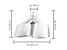 Chrom Auspuff Auspuffblenden Auspuff Endrohr für Mercedes W211 W212 W204 W218 et299