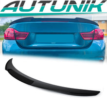 Spoiler Lippe Heckspoiler Schwarz für BMW 4er F33 Cabrio M4 F83 ab 2014