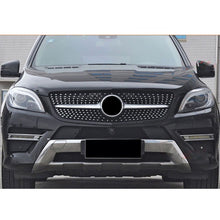 Schwarz Kühlergrill Diamantgrill Front Grill für Mercedes Benz M Klasse ML W166 ML 300 2011-2015 fg97