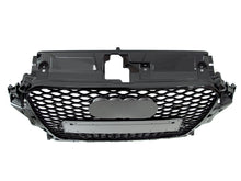 Wabengrill Kühlergrill Grill Schwarz für AUDI A3 8V S3 Vor MOPF 12-16 fg87