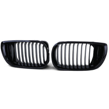 Schwarz Kühlergrill Grill Nieren Passend für BMW 3er E46 Limousine Touring 01-05