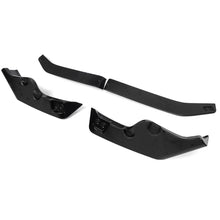Schwarz Spoilerlippe Front Spoiler Frontspoiler für BMW X1 U11 M Sport Paket 23+