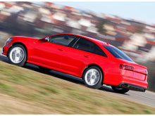 Auspuffblenden Endrohrblenden Endrohre Duplex Glanz Schwarz für AUDI A6 C7 Limo S Line 2015-2018 et131