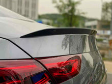 Schwarz Glanz Heckspoiler Spoiler Heckflügel Hecklippe für Mercedes Benz CLA C118 2019+