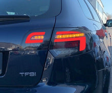 LED Rückleuchten Schwarz Lauflicht-Blinker Mit E-Prüfzeichen Für Audi A3 8P Sportback 09-12