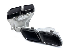Heckdiffusor Auspuff Schwarz für Mercedes CLS Diffusor W218 C218 AMG Line 15-18 Facelift