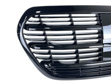 Schwarz Glanz Kühlergrill Frontgrill für Mercedes-Benz S-Klasse W223 Limo mit ACC ab20 fg300