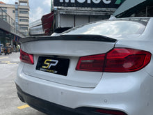 Spoiler Heckspoiler Spoilerlippe Schwarz für BMW 5er G30 M5 F90 525d 520d 2017+