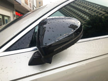 Spiegelkappen Außenspiegel Abdeckung Schwarz Glanz für Audi AUDI A4 B9 ab 2015 A5 F5 ab 2017 MIT SIDEASSIST mc72