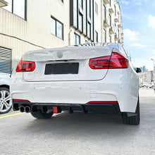 Heckdiffusor Diffusor Schwarz Glanz für BMW 3er F30 M Sport Paket 12-19