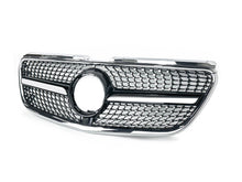 Chrom Kühlergrill Grill Diamantgrill für Mercedes Benz Vito W447 2014-02/2019 Vor Facelift fg308