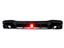 Diffusor + Auspuffblende für Mercedes Benz GLE W166 SUV 15-18 AMG Line