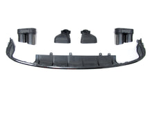 Schwarz Diffusor Heckdiffusor + Auspuffblenden für AUDI A6 S6 C8 Limo Avant S-Line ab 2018 di92