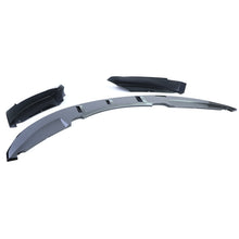 Schwarz Glanz Front Spoiler Lippe Passend für BMW 1er E82 E88 11-13