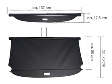 Für Mercedes ML GLE W166 2012-2019 Laderaumabdeckung Abdeckrollo Kofferraum