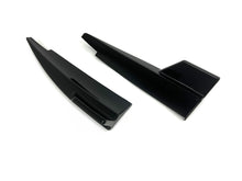 Heckansatz Aero Flaps Flics Flossen Schwarz für Mercedes CLA C117 13-19