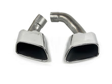 Chrom Auspuff Blenden Endrohre für BMW X5 F15 35i M Sport Stoßstange 2013-2018