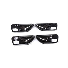 Auto Innenraum Carbon Fiber Türgriff Schale Abdeckung Für BMW 3er F30 2013-2018