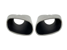 Sport Optik Auspuffblenden Endrohr Auspuff Chrom Passend für BMW X5 E70 06-13 et242