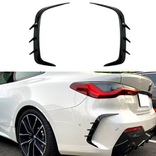 Heck Stoßstange Aero-Kits Flaps Flics Flossen Passend für BMW 4er G22 G23 M Sport Paket