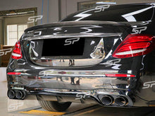 NUR BENZIN E53 Heckdiffusor Diffusor Auspuff Schwarz für Mercedes W213 Diffusor S213 AMG Line 16-19 di25