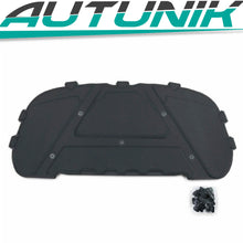 Motorhaubendämmung Dämmmatte mit Clips Passend für BMW 1er E81 E82 E87 E88 2006-2013