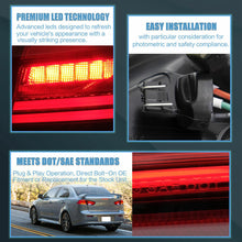 NEU Rot LED Rückleuchte Heckleuchte Rücklicht für Mitsubishi Lancer EVO X Limousine 2008-2017
