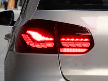 NEU LED Rückleuchten Rücklicht Heckleuchten Fahrlicht Rot Rauch für VW Golf 6 08-13 Sequenzieller