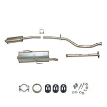 Auspuffanlage Auspuff ab Kat für Peugeot 206 Schrägheck 2A/C 206 CC 2D 1.6 16V