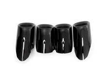 GTS Optik Glänzend Schwarz Auspuff Blenden Endrohr für Porsche Macan S 95B 3.0L 2014-2024