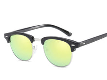 UV400-Schutz Sonnenbrille Groß Brille Runde Reisenbrille für Damen Herren Fahren Angeln