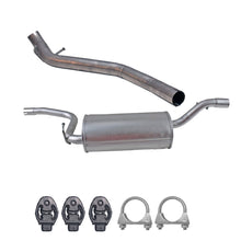 Mittelschalldämpfer + Endrohr für Ford Focus II MK2 1.4 1.6 2004- Auspuffanlage